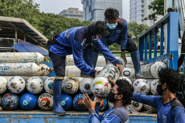 Southeast Asia's worst-hit nation may turn to oxygen imports if supplies dry up