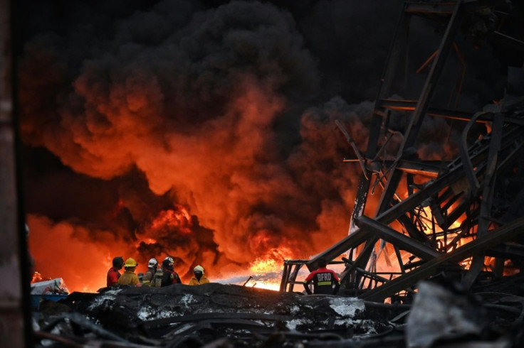 More than 1,600 people were forced to take temporary shelter after the blaze