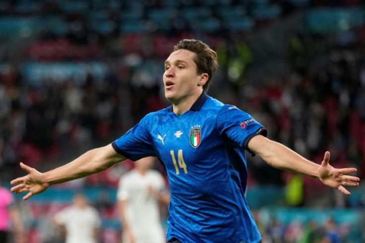 Federico Chiesa's brilliant goal gave Italy the lead