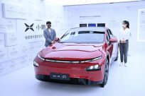 Electric car maker XPeng is chasing market leader Tesla in China