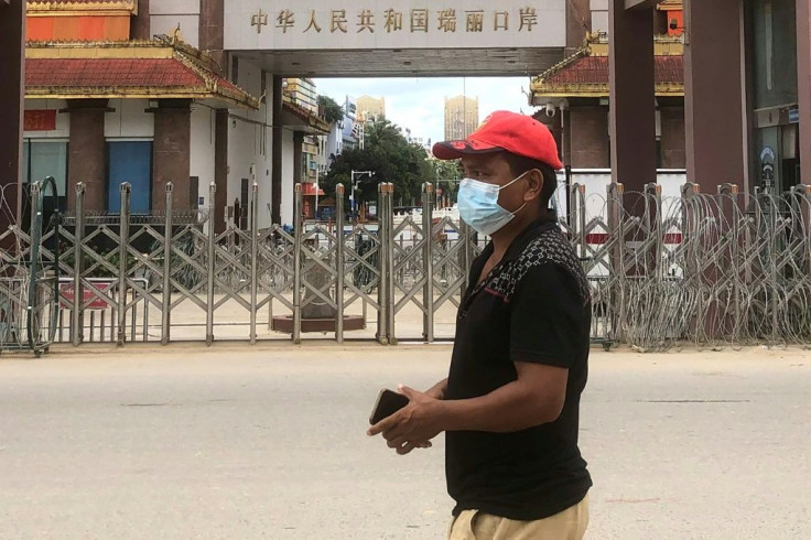 China has tightened border security with Myanmar over concerns about an outbreak in a border area