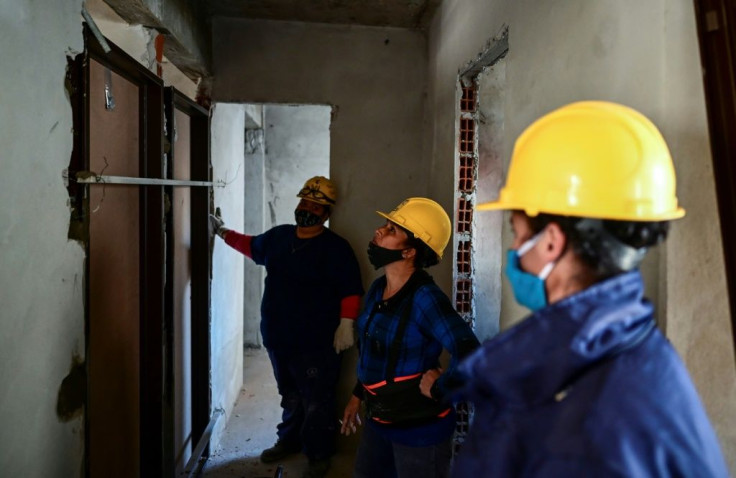 The number of women working in the construction industry in Argentina has grown rapidly, but remains small