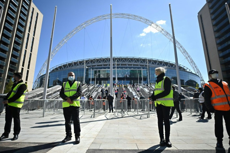 Despite Britain facing a surge in coronavirus infections, Wembley Stadium will welcome tens of thousands of fans for the Euro 2020 semi-finals and final