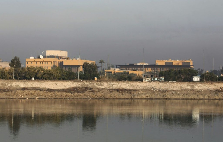 Rockets were fired at the US embassy in Iraq's capital Baghdad on Thursday - the embassy itself was not hit