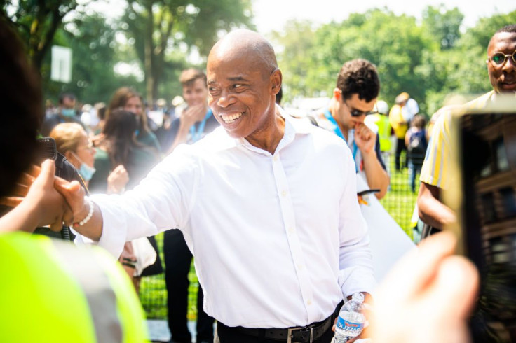 New York City Democratic mayoral nominee Eric Adams