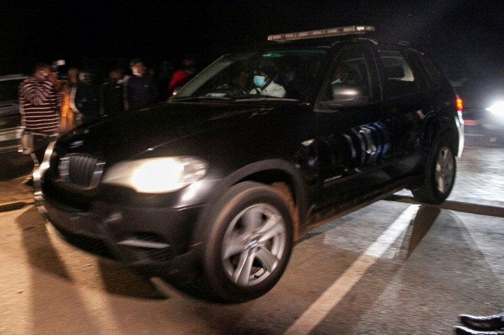 A convoy, believed to be carrying Zuma, left his Nkandla home shortly before midnight on July 7