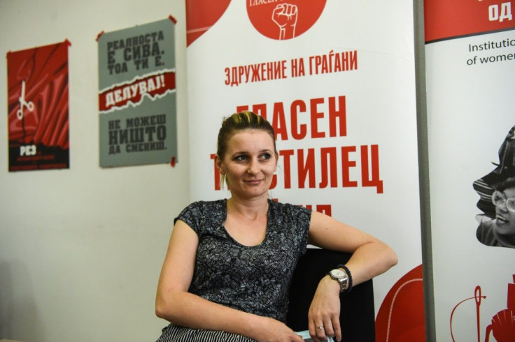 Ðristina Ðmpeva "joined this fight with all my heart and soul to help those disenfranchised workers" in Macedonia's textile sector