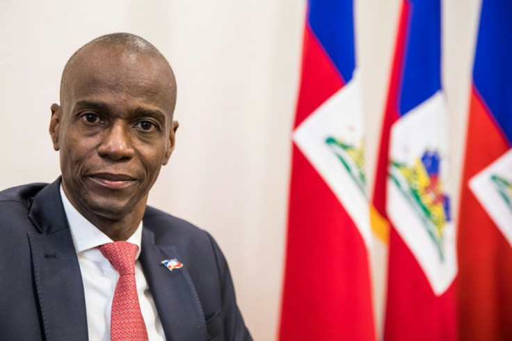 Haitian President Jovenel Moise, seen here in 2019, was shot dead in his home in Port-au-Prince -- it is unclear who could next lead the country