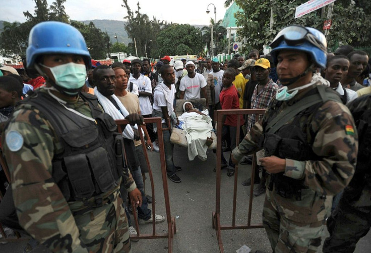The UN once had a strong peacekeeping contingent in Haiti but no longer, after multiple scandals