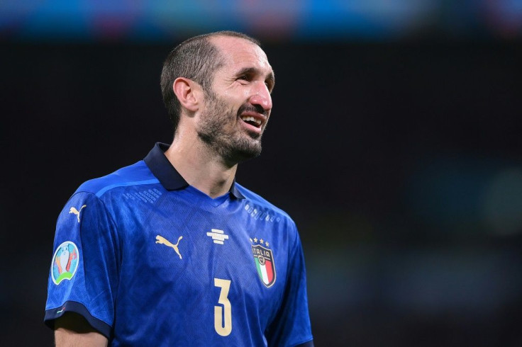 Italy defender Giorgio Chiellini