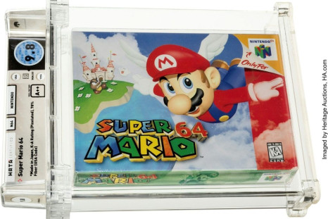 A Super Mario 64 game cartridge sold at auction for $1.56 million, the first ever sale of a game cartridge to surpass $1 million