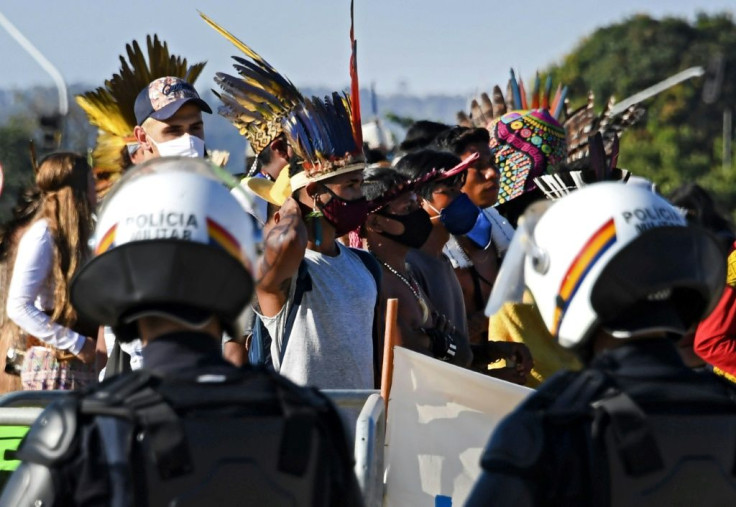 Brazil's indigenous peoples have been protesting the government's land reform proposals