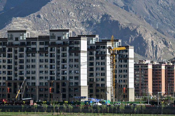 Alongside new construction is a plan to reduce the population living in the narrow, winding streets of historic central Lhasa, in the name of modernisation