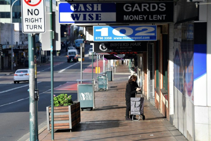 Sydney's five million residents are currently in their third week of a partial lockdown