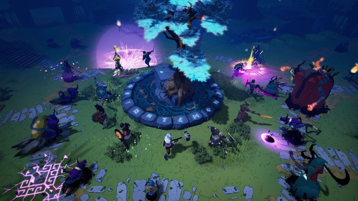 Tribes of Midgard is an isometric ARPG that combines elements of Diablo with that of survival games like Valheim and Don't Starve