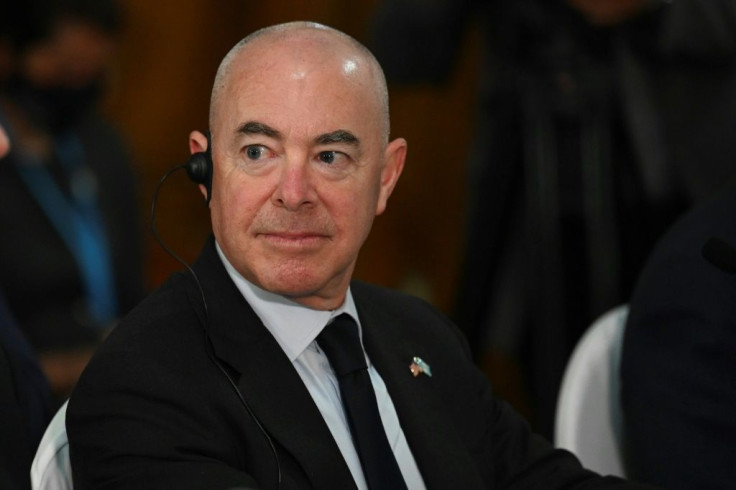 US Secretary Of Homeland Security Alejandro Mayorkas