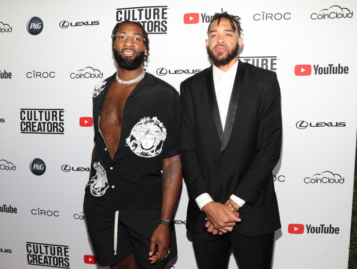 NBA players Andre Drummond and JaVale McGee