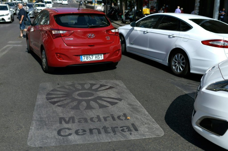 A growing number of cities like Madrid are banning older vehicles from entering during periods of high pollution
