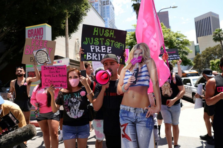 In Los Angeles, the movement has spilled into real-life protests outside the courthouse