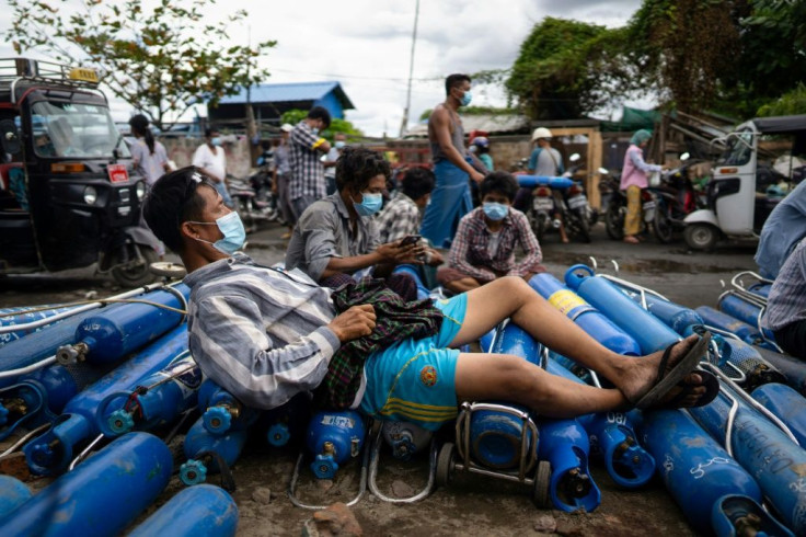 The new coronavirus wave comes with the country reeling from post-coup violence, and with many medical workers joining a nationwide civil disobedience campaign against the military