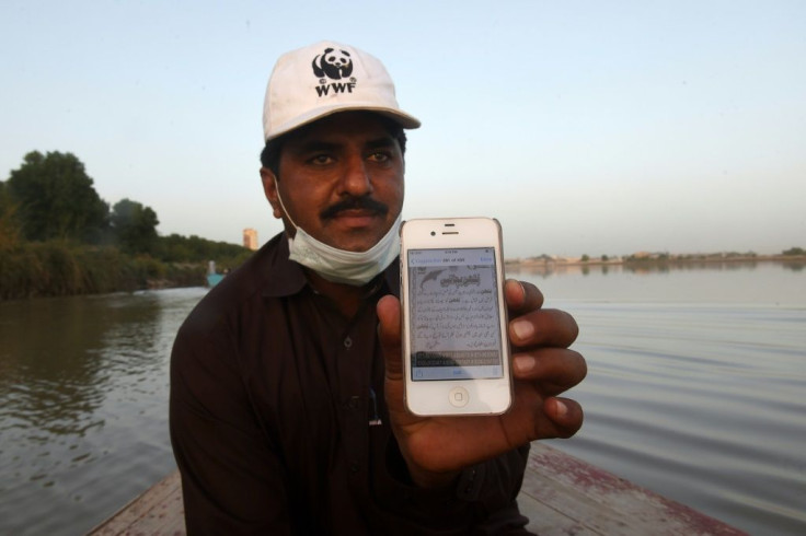 Abdul Jabbar gave up fishing for a job on the dolphin rescue team