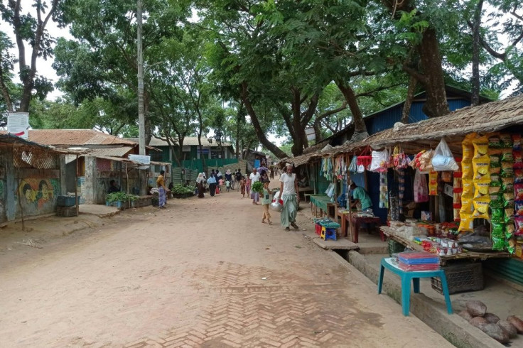 The Kutupalong camp for Rohingya refugees in Bangladesh
