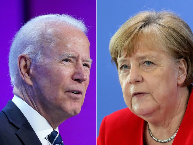 US President Joe Biden hosts German Chancellor Angela Merkel, who will step down later this year