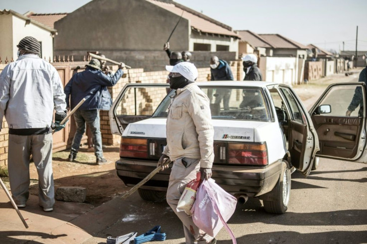 Informal policing is widespread in crime-laden South Africa, where most cannot afford the private security companies that protect high- and middle-income homes