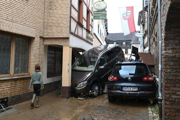 Residents of Bad Neuenahr-Ahrweiler, western Germany, have returned home to scenes of devastation after the worst floods in years