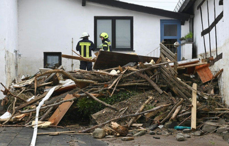 Bad Neuenahr-Ahrweiler in the volcanic Eifel region is among the areas hardest hit by severe storms