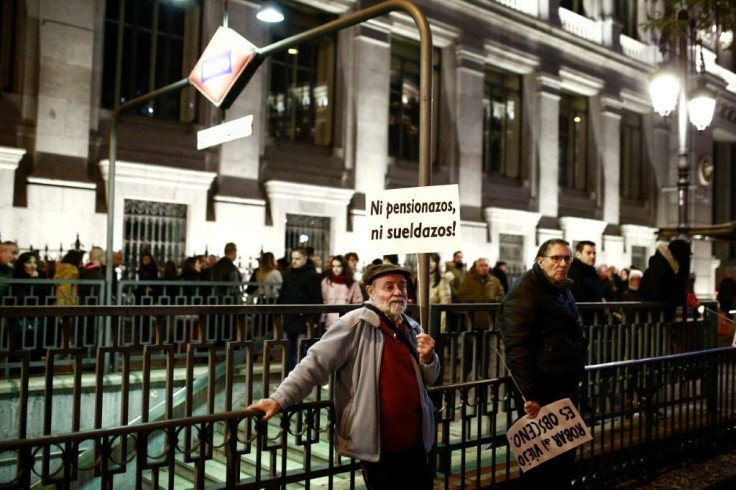 The average level of monthly Spanish pensions is around 80 percent of a worker's final salary