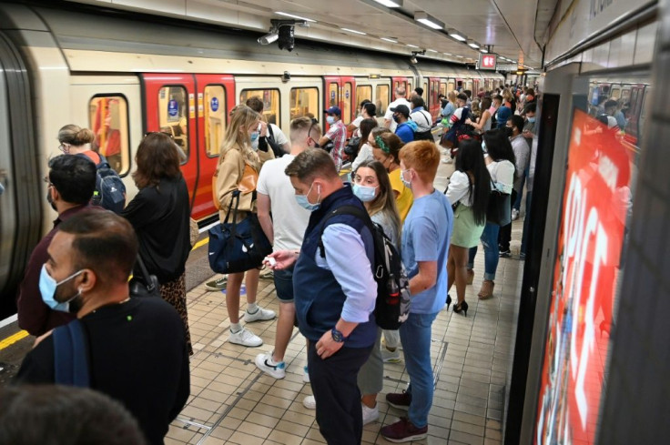 London's Underground network is one of the few places where a mask requirement will remain