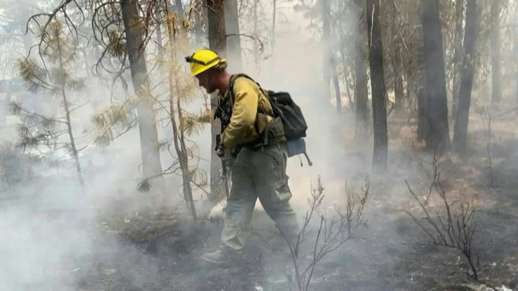 More than 2,100 US firefighters in southern Oregon continue to fight the massive Bootleg Fire