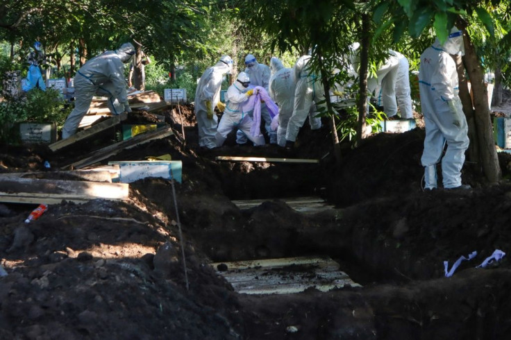 With medical staff on strike against the junta, volunteers are taking on the risky job of disposing of Covid victims' bodies
