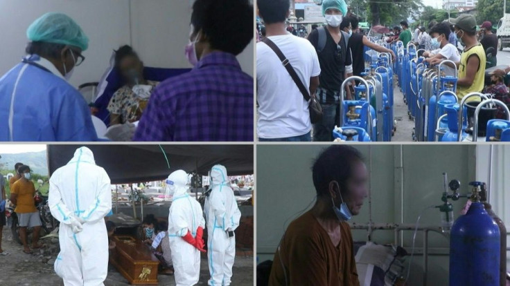 Inside a Myanmar clinic fighting a new Covid surge
