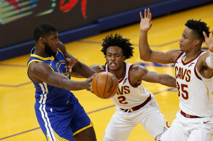 Collin Sexton against the Golden State Warriors