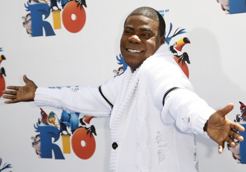 Actor Tracy Morgan arrives at the premiere of the film quotRioquot at Graumans Chinese Theater in Hollywood, California April 10, 2011.