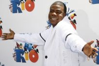 Actor Tracy Morgan arrives at the premiere of the film &quot;Rio&quot; at Grauman's Chinese Theater in Hollywood, California April 10, 2011.