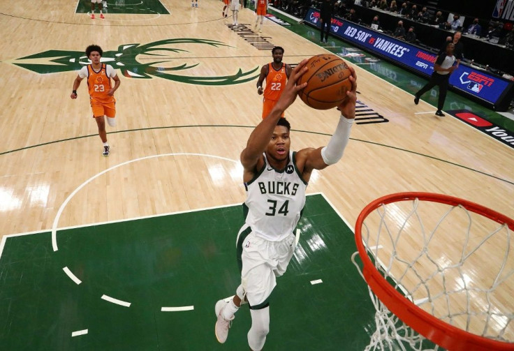 Milwaukee Bucks star forward Giannis Antetokounmpo says he is determined to keep his focus on Tuesday's sixth game of the NBA Finals even as Bucks fans hope the team will win to end a 50-year NBA title drought
