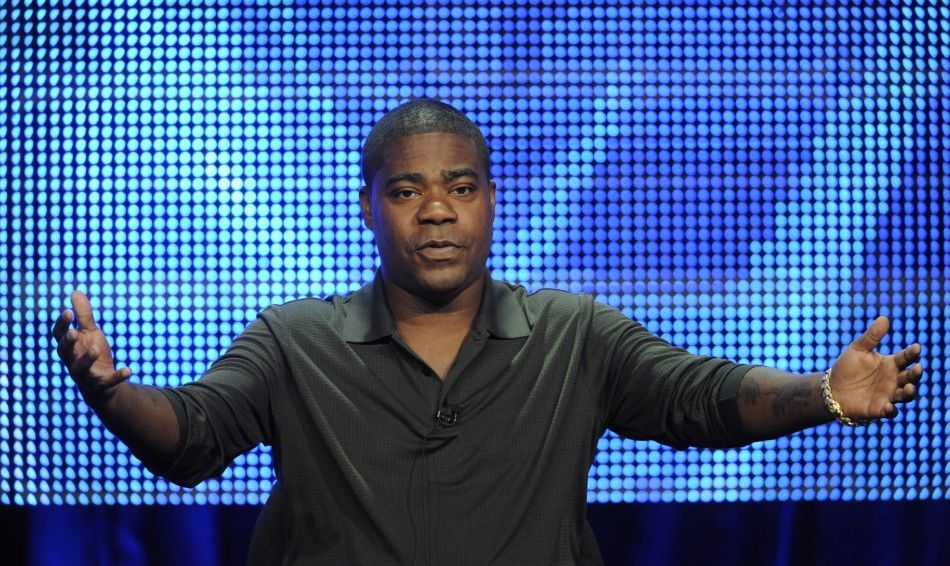 Writer and executive producer Tracy Morgan participates in the panel for the comedy special quotTracy Morgan Black and Bluequot during the HBO summer Television Critics Association press tour in Beverly Hills, California August 7, 2010.