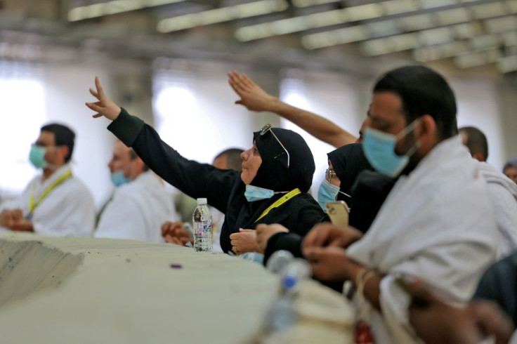 Pilgrim numbers have been dramatically cut back for a second year in a row as Saudi Arabia battles new variants of the Covid virus