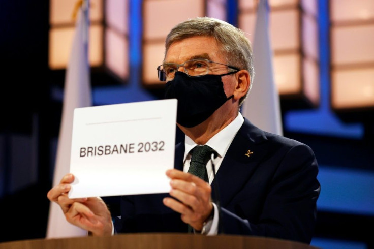 IOC president Thomas Bach announced Brisbane as 2032 Olympics host