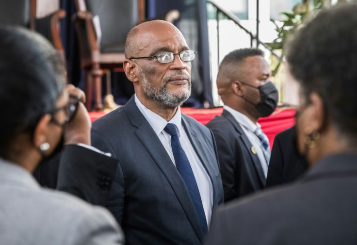 Ariel Henry was sworn in as prime minister of crisis-hit Haiti on July 20