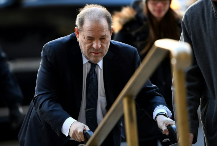 Harvey Weinstein, seen during his New York trial in 2020, has been accused of sexual assault or harassment by nearly 90 women