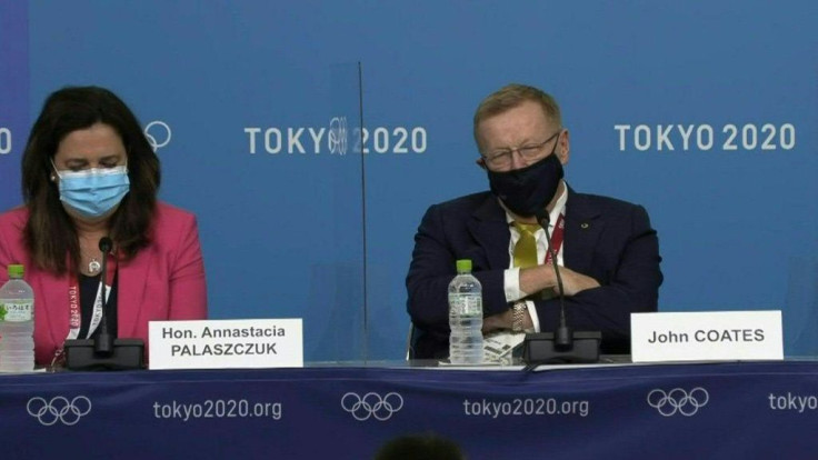International Olympic Committee vice-president John Coates has sparked a backlash for publicly berating Queensland Premier Annastacia Palaszczuk over her plans not to attend the Tokyo Games opening ceremony.