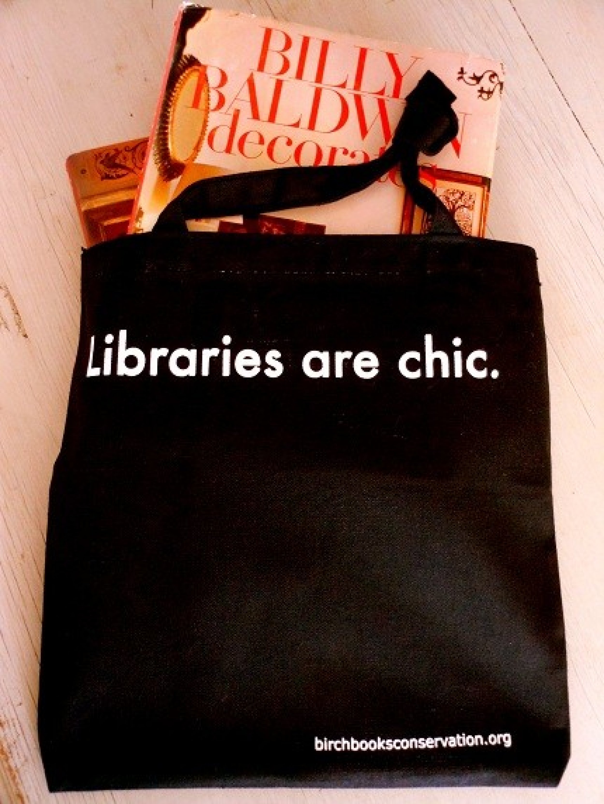 Libraries are chic