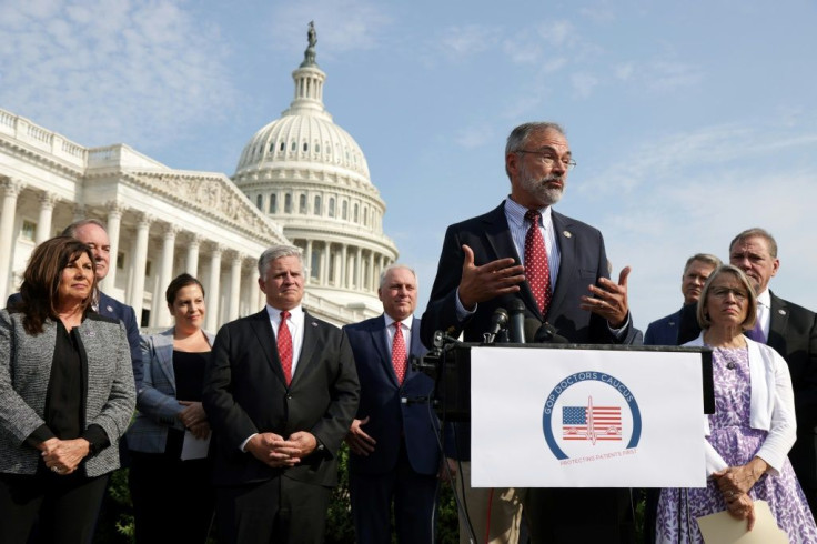 As US Covid infections soar once again and millions of Republicans remain skeptical about vaccinations, members of the House GOP Doctors Caucus stressed to anyone who would listen that vaccines are safe and effective