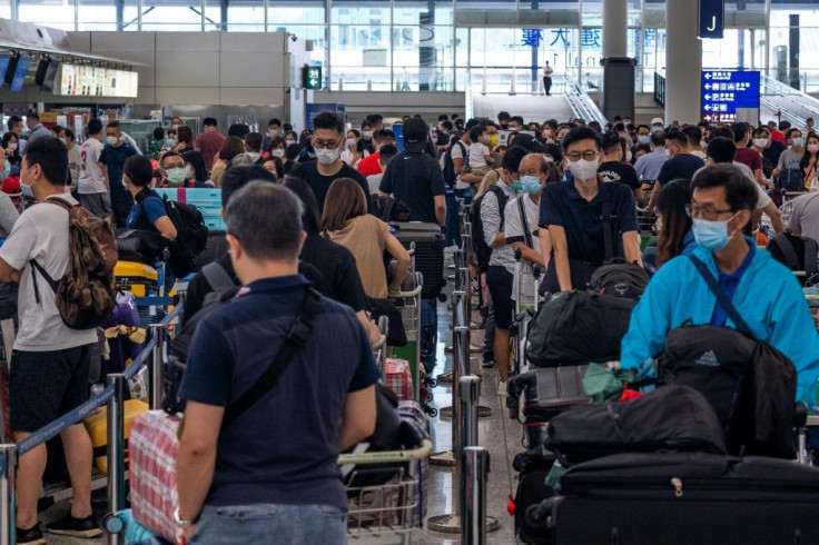 Anecdotal evidence shows that an exodus from Hong Kong is under way
