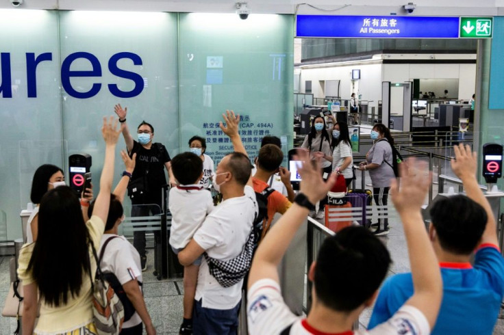 Around 1,500 Hong Kongers on average were leaving via the airport each day in July, up from around 800 for the first half of the year and despite the pandemic throttling international travel