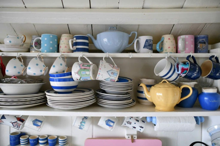 Traditionally, beach huts were a place to change into your swimsuit -- but also offer a chance to make a cup of tea